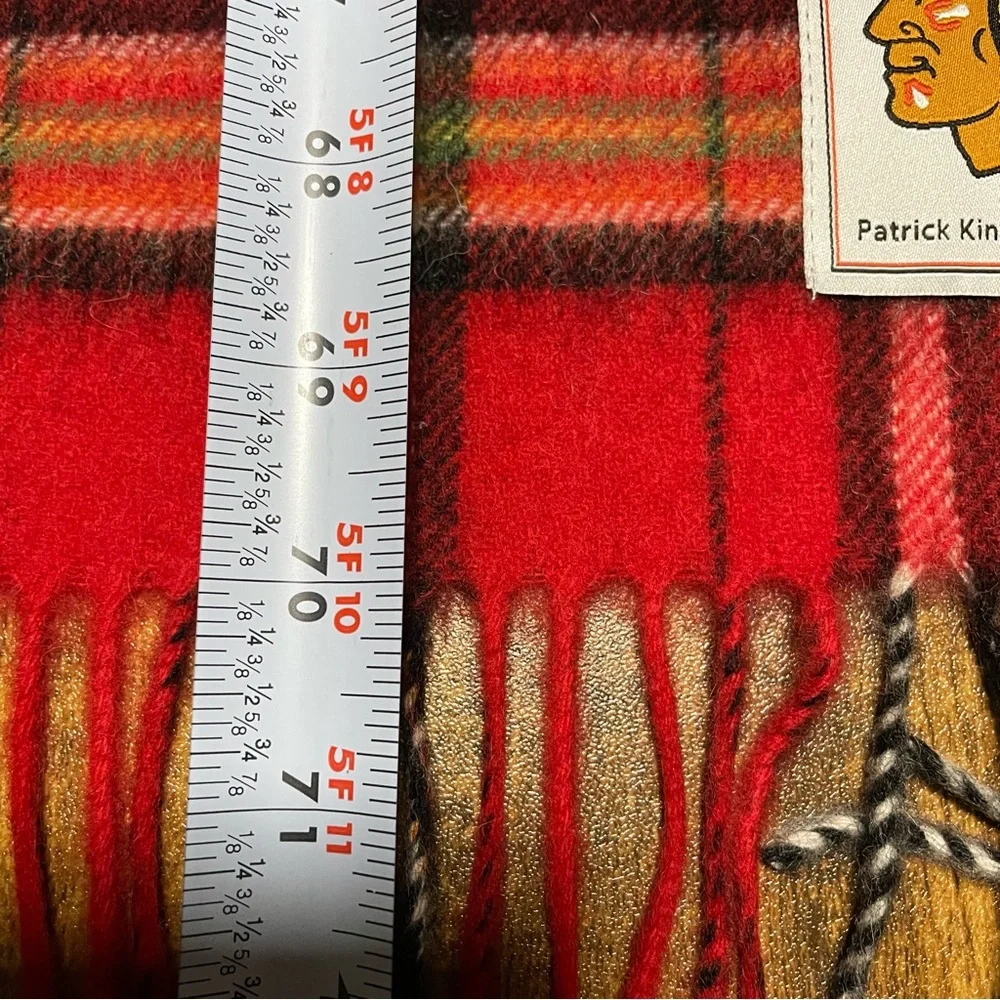 Chicago Blackhawks Extra Long Lambswool Scarf NHL Patrick King Woollen …